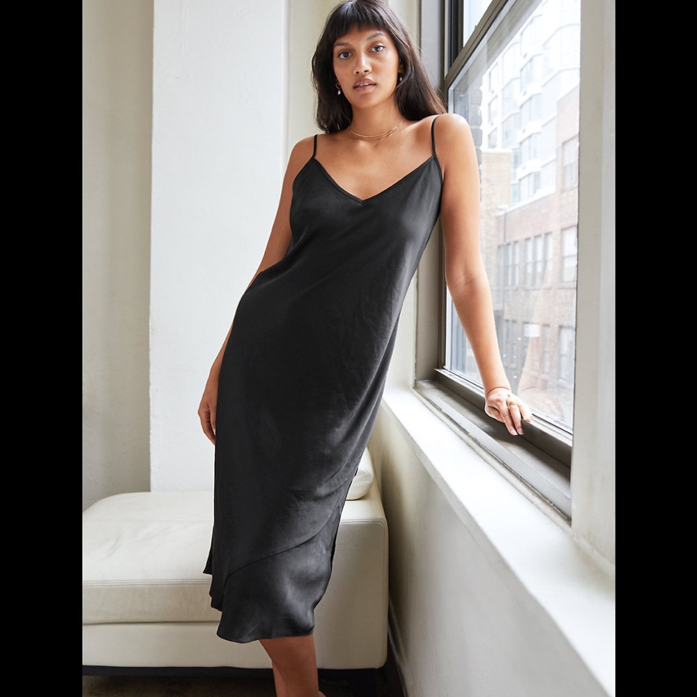 Wilfred midi slip dress